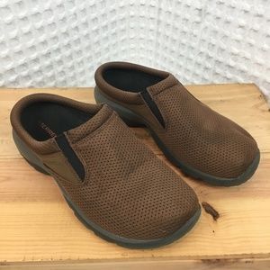 Merrell Dark Earth Performance Mens Slip Ons 8.5
